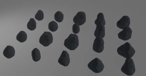 Free Low Poly Rock  Pack