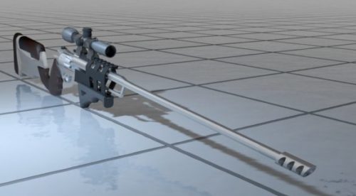 Bm L15a Sniper Revolver Gun