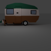 Low Poly Camper