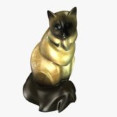 Asian Statue Cat
