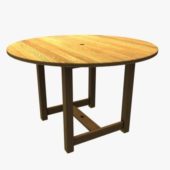 Outdoor Table Wooden Material