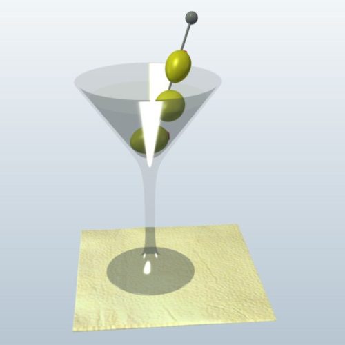 Martini With Olives V2