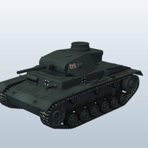 Wwii Tank Germany Panzer Iii V1