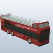 Tourist Bus With Open Top V2