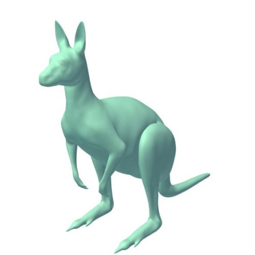 Lowpoly Kangaroo