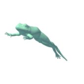 Frog Lowpoly