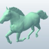 Mustang Horse Galloping V1