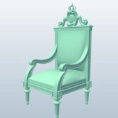Polish Throne Chair