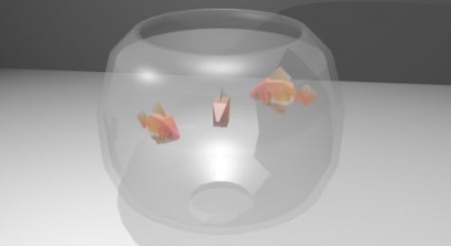 Fishes In A Fish Bowl