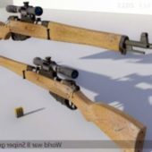 World War Ii  Sniper Gun