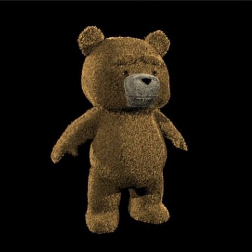 Ted Bear Free 3d Model 3ds Blend 123free3dmodels