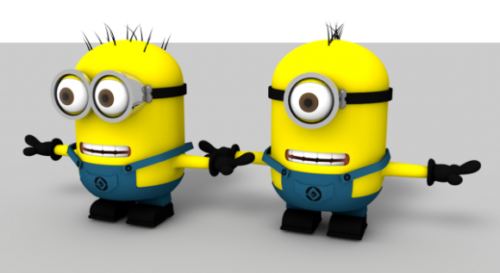 Minions (fully Rigged)
