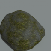 Low Poly Rock For Games