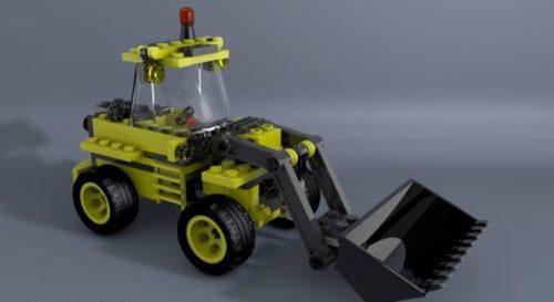 Lego Excavator Truck
