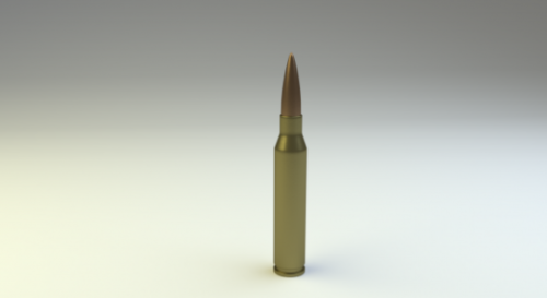 Large Caliber Sniper Bullet