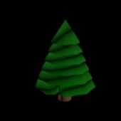 Lowpoly Pine Tree