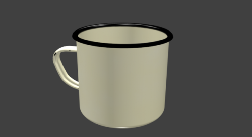 Enameled Mug