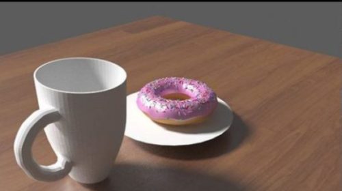Cup With Donut