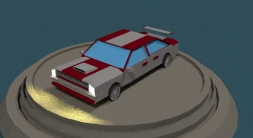 Game Lowpoly Car