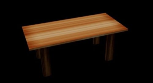 School Wood Table