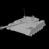 Lowpoly Battle Tank