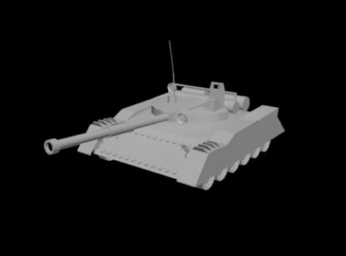 Lowpoly Battle Tank