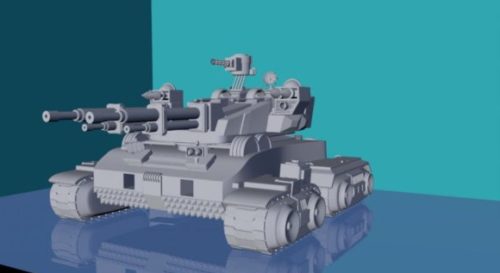 Advanced Military Tank