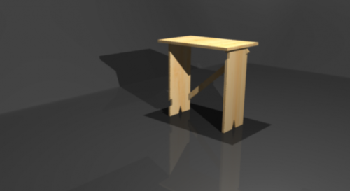 African Stool Wooden