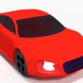 Lowpoly Car Audi-r8