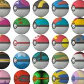 Balls Pokemon Set