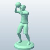 Basketball Player Sculpt