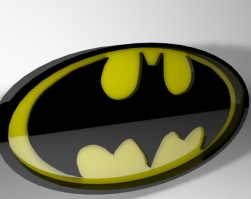 Oval Batman Logo