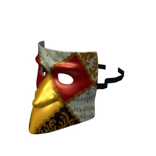Bauta Mask Decoration