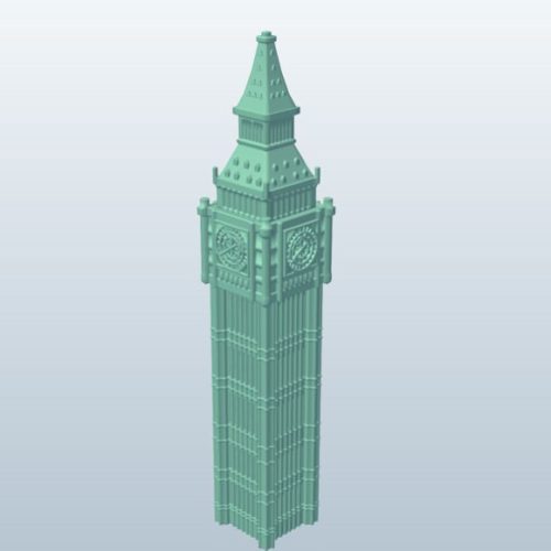 Building Big Ben Clock Tower
