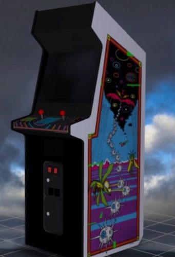 Black Widow Upright Arcade Machine