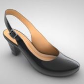 Female Black Shoe