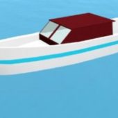Boat Low Poly