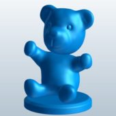 Sculpt Of Teddy Bear