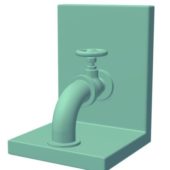 Bookend Water Pipe