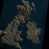 British Island Map