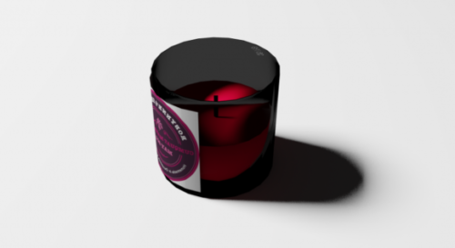 Candle Low Poly