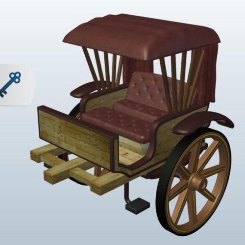 Old Vintage Cape Cart