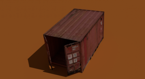 Old Cargo Crate