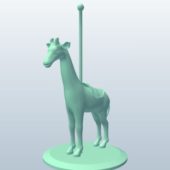 Carousel Giraffe Sculpt
