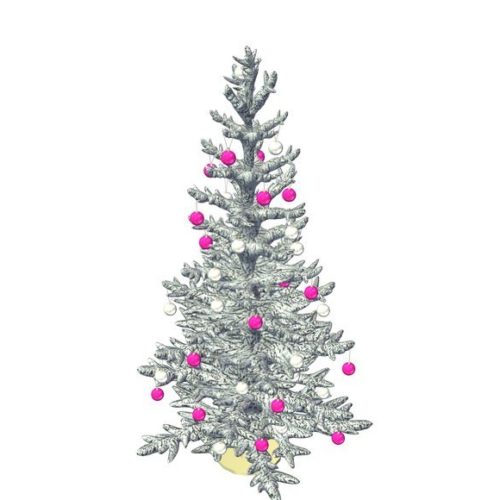 White Christmas Tree Decoration
