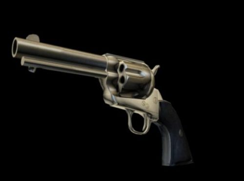 Classic Six Shooter Gun