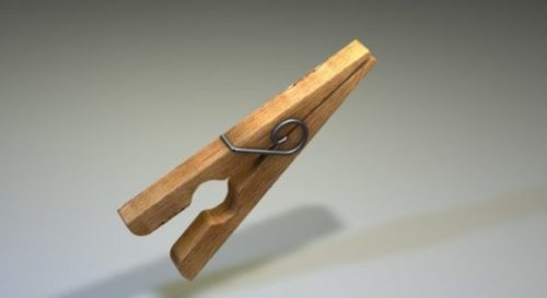 Wood Clothespin