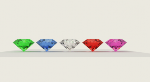 Jewelry Colored Diamonds