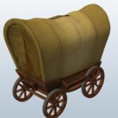 Old Classic Covered Wagon