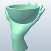 Hand With Bowl Sculpt